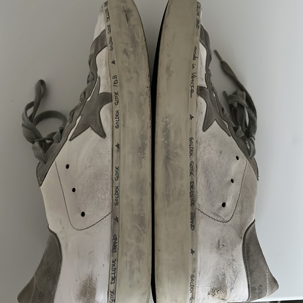 Golden Goose Hi Star 41 grey suede and white leather - Picture 7 of 7